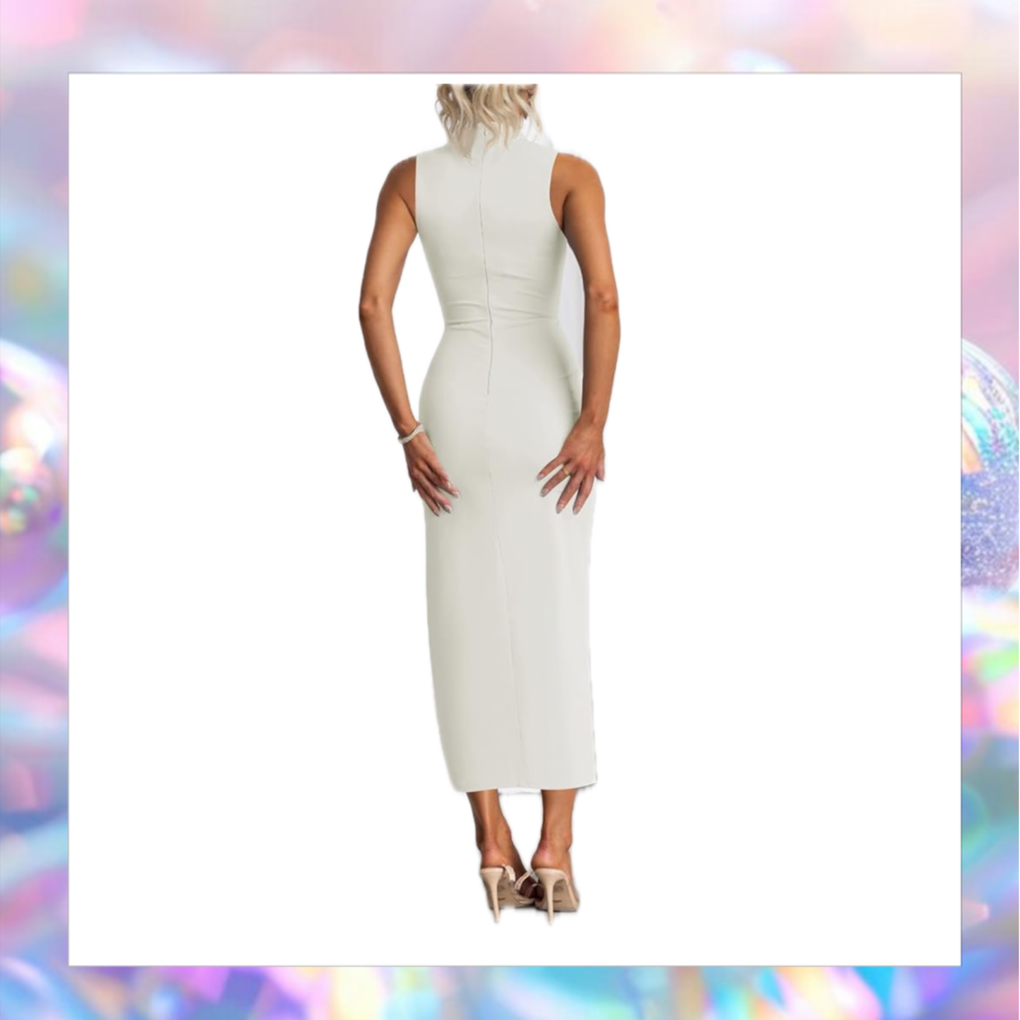 Sleeveless Bodycon Maxi Dress