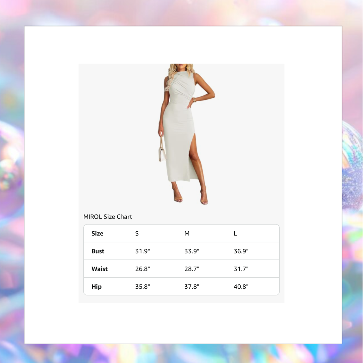 Sleeveless Bodycon Maxi Dress