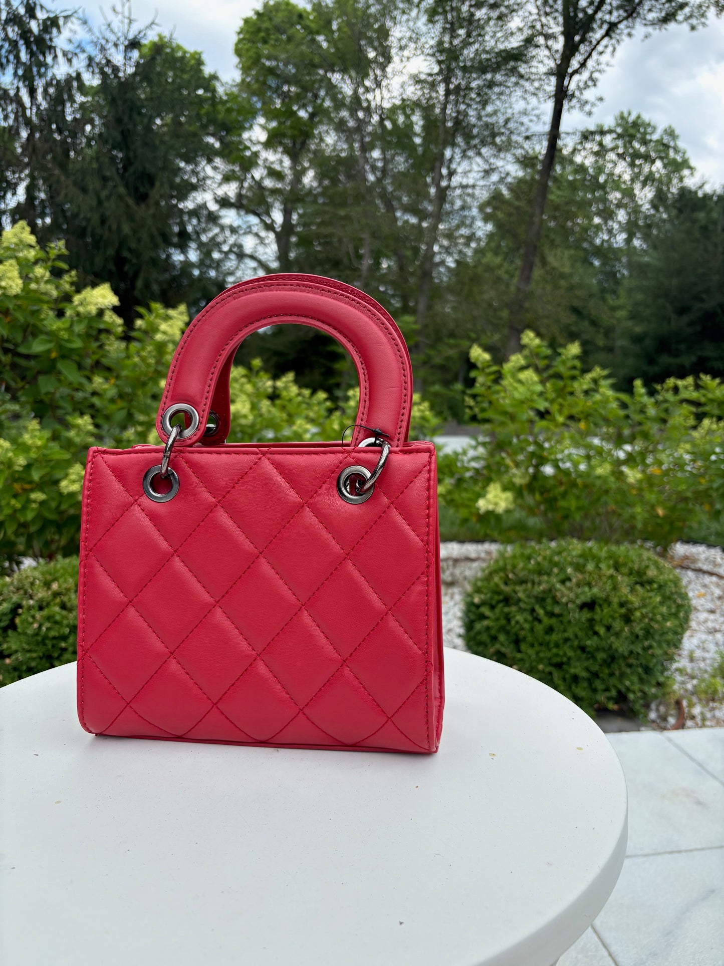 Badgley Mischka Quilted Tote