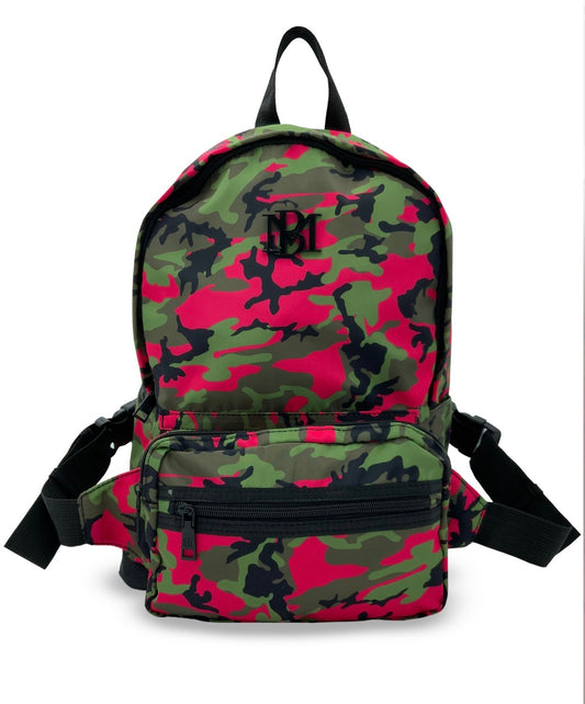 Badgley Mischka Camo Backpack