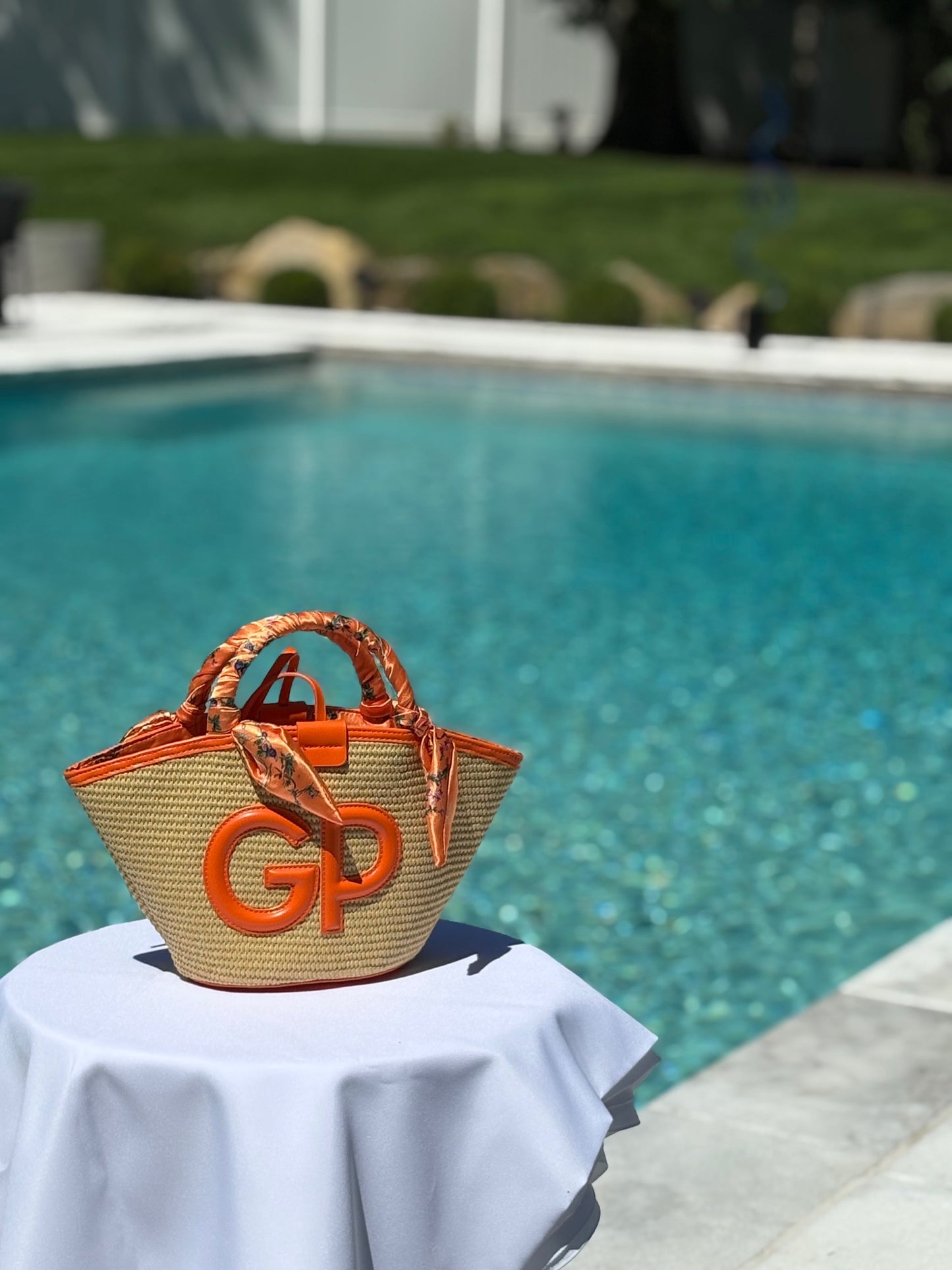 Gilda Paris Raffia Tote