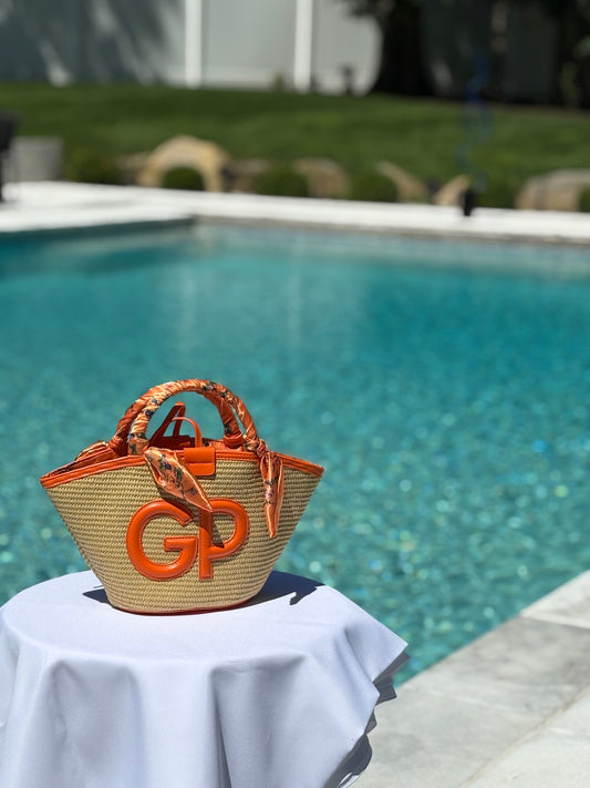 Gilda Paris Raffia Tote