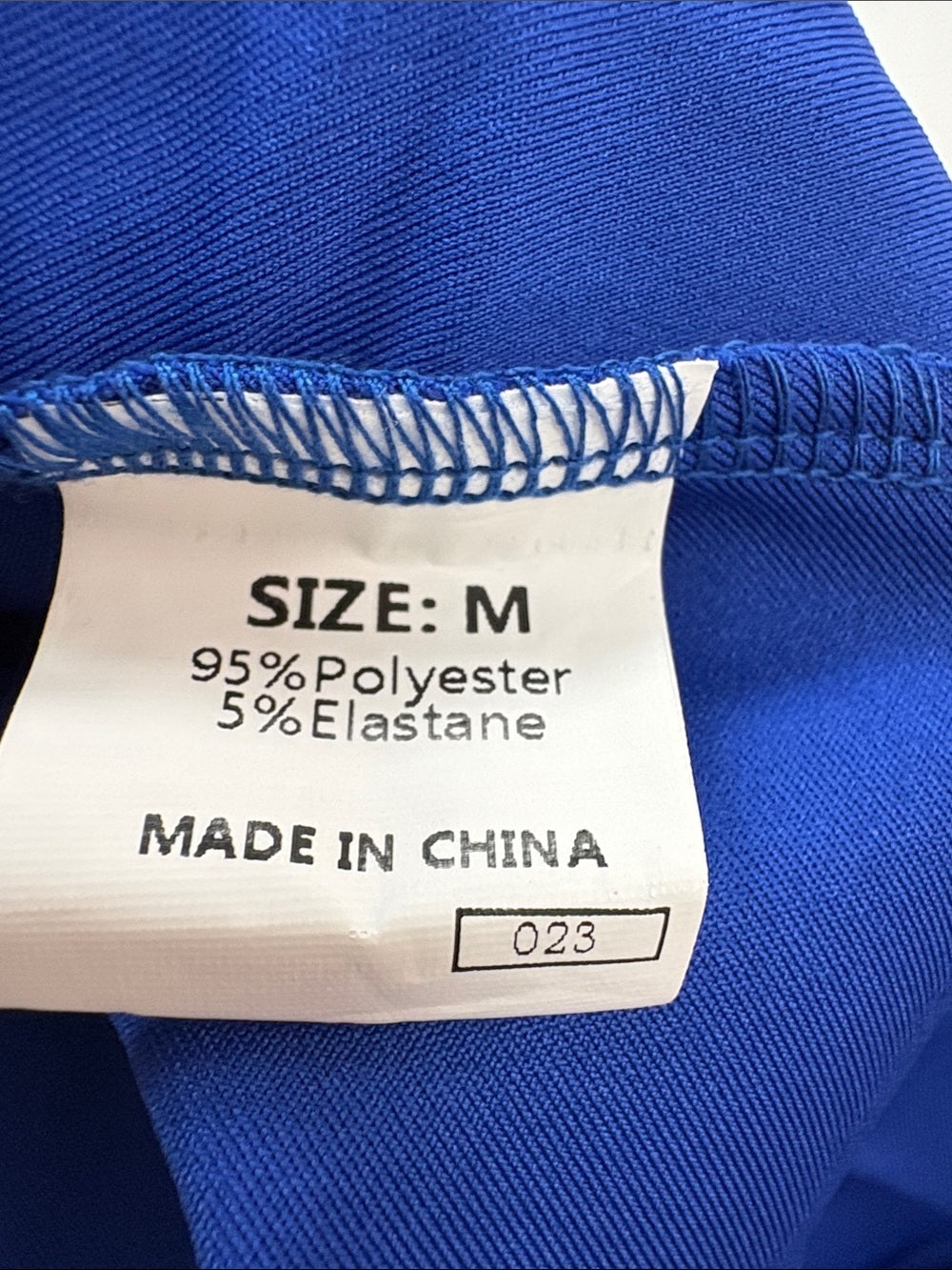 Dokotoo Women’s Royal Blue V Neck Dress Short Sleeve Size Medium NWT