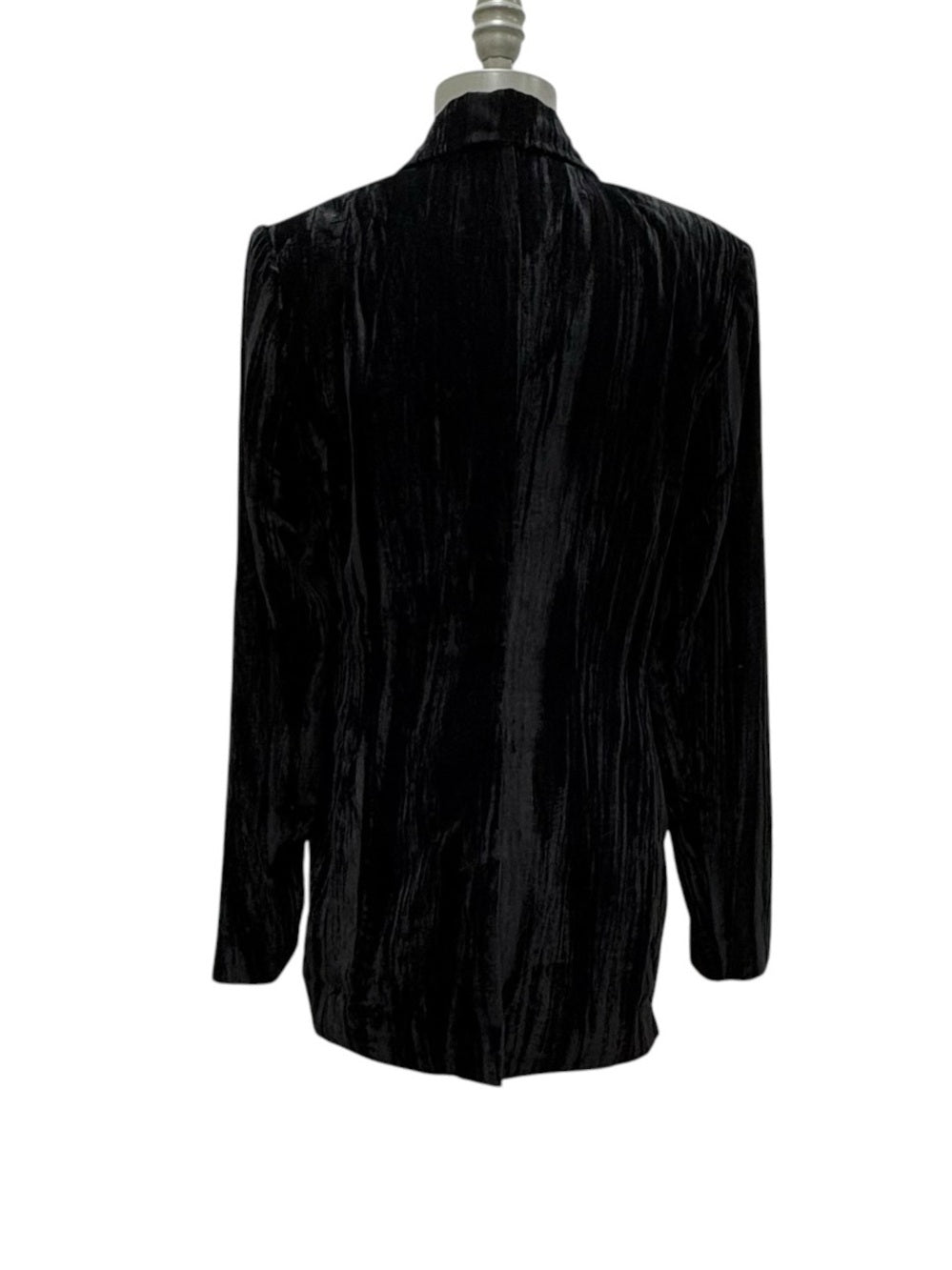 The Drop Luxurious Black Velvet Women's Blazer Size Small NWT