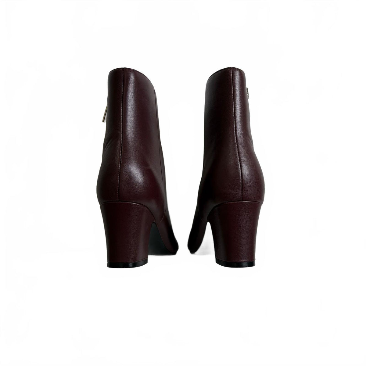 Marc Fisher LTD Yanara3 Cap-Toe Ankle Booties Oxblood & Black Size 6 New