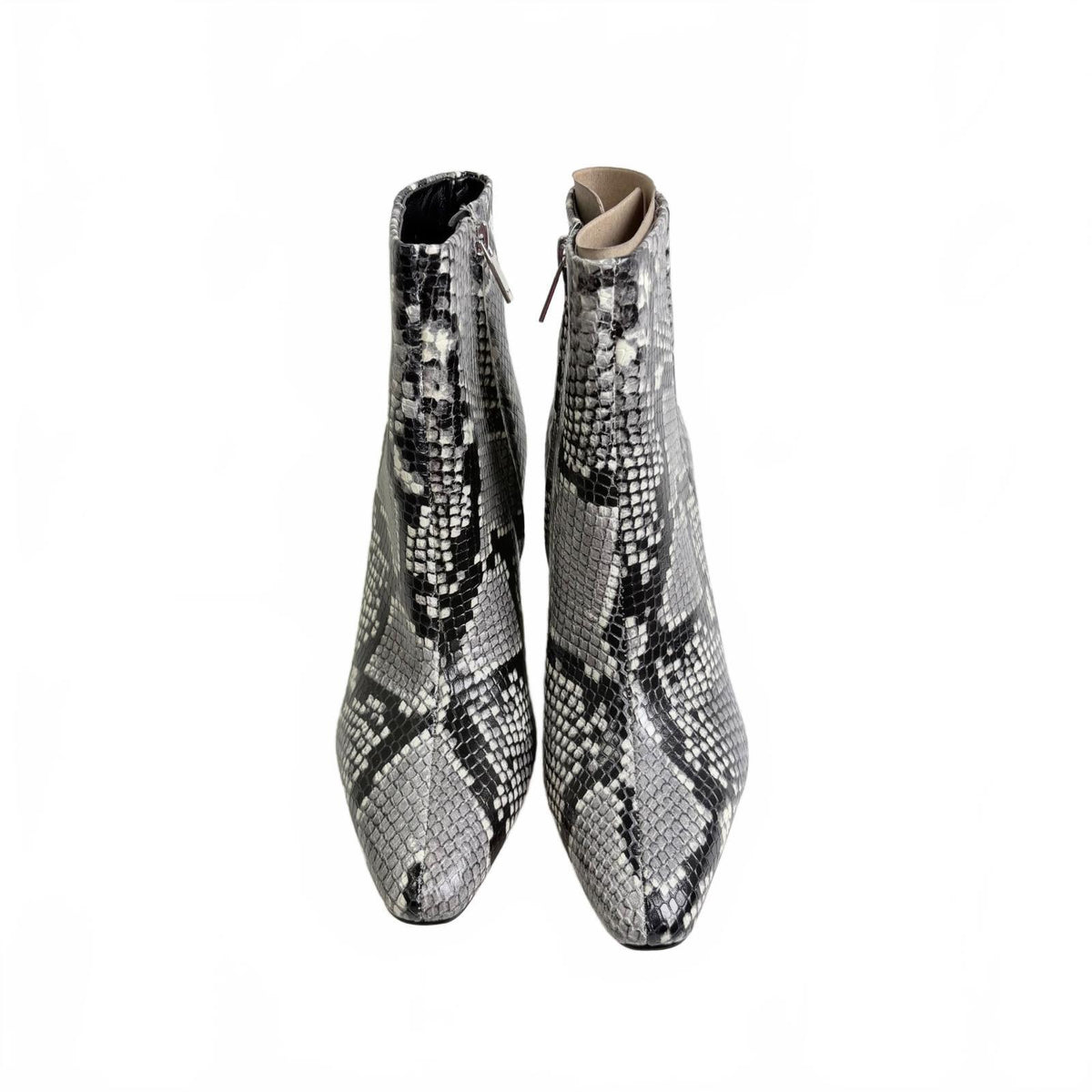 Marc Fisher Gaylen Snakeskin Bootie Size 6 New