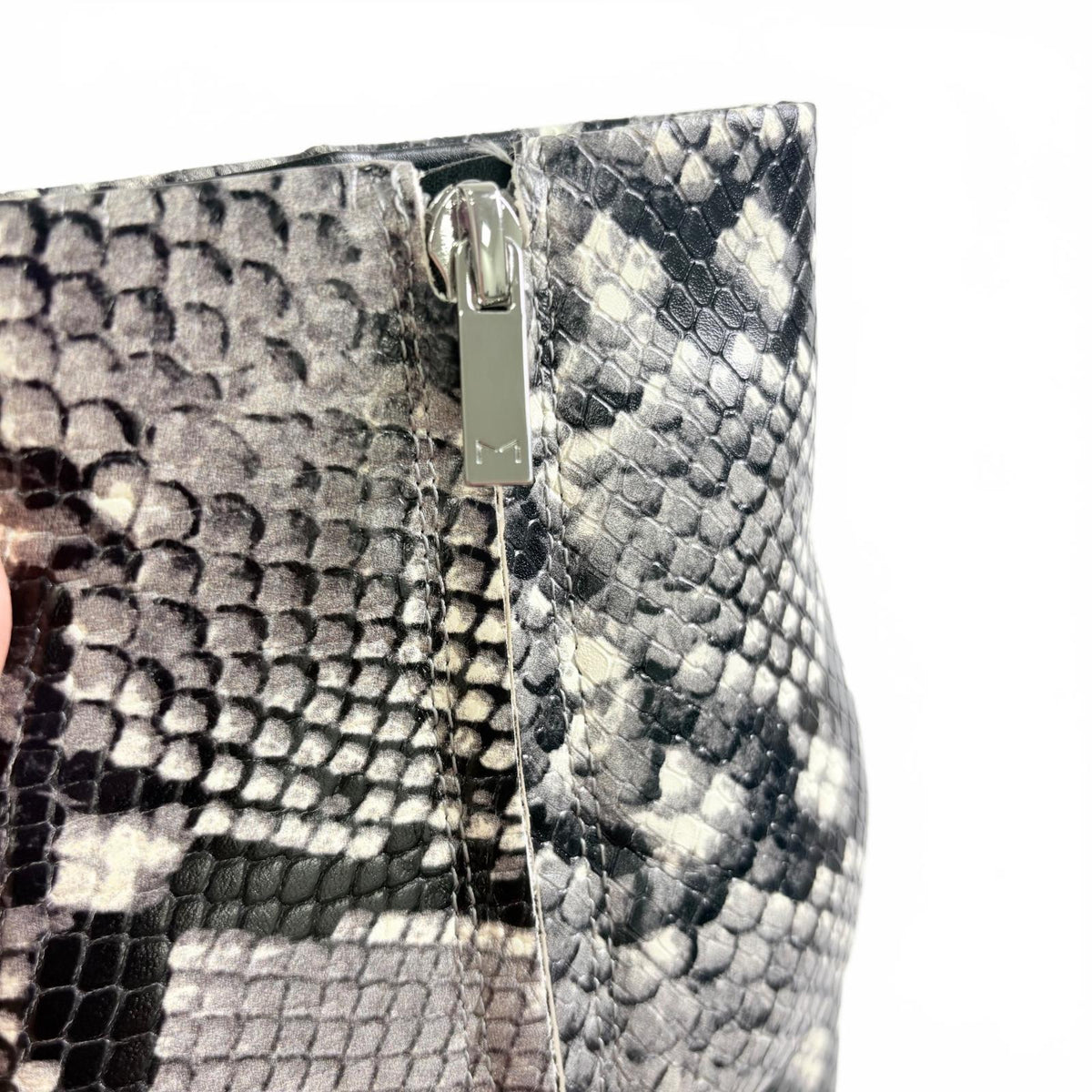 Marc Fisher Gaylen Snakeskin Bootie Size 6 New