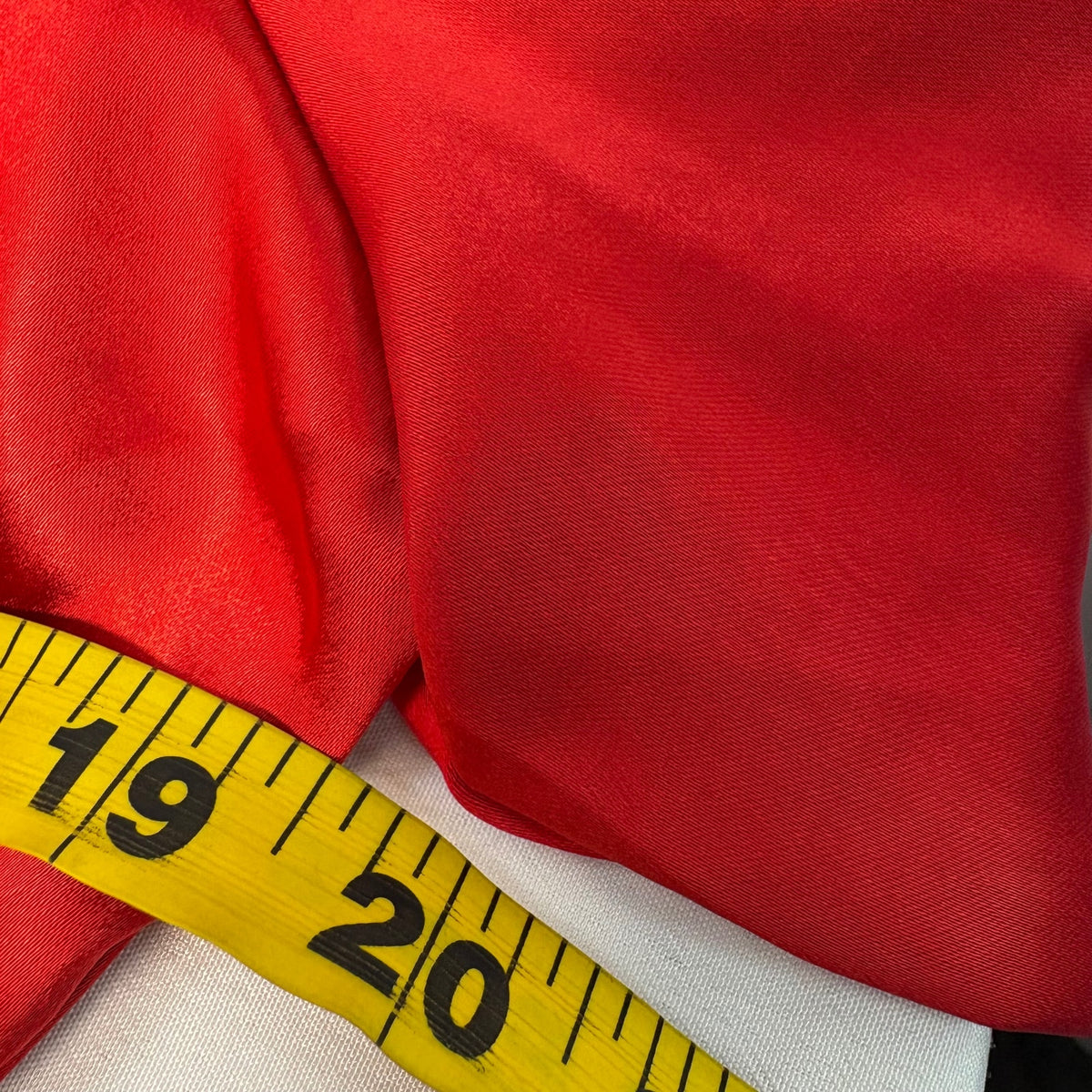 The Drop Red Silky Cut-Out Long Red Dress Size M NWT