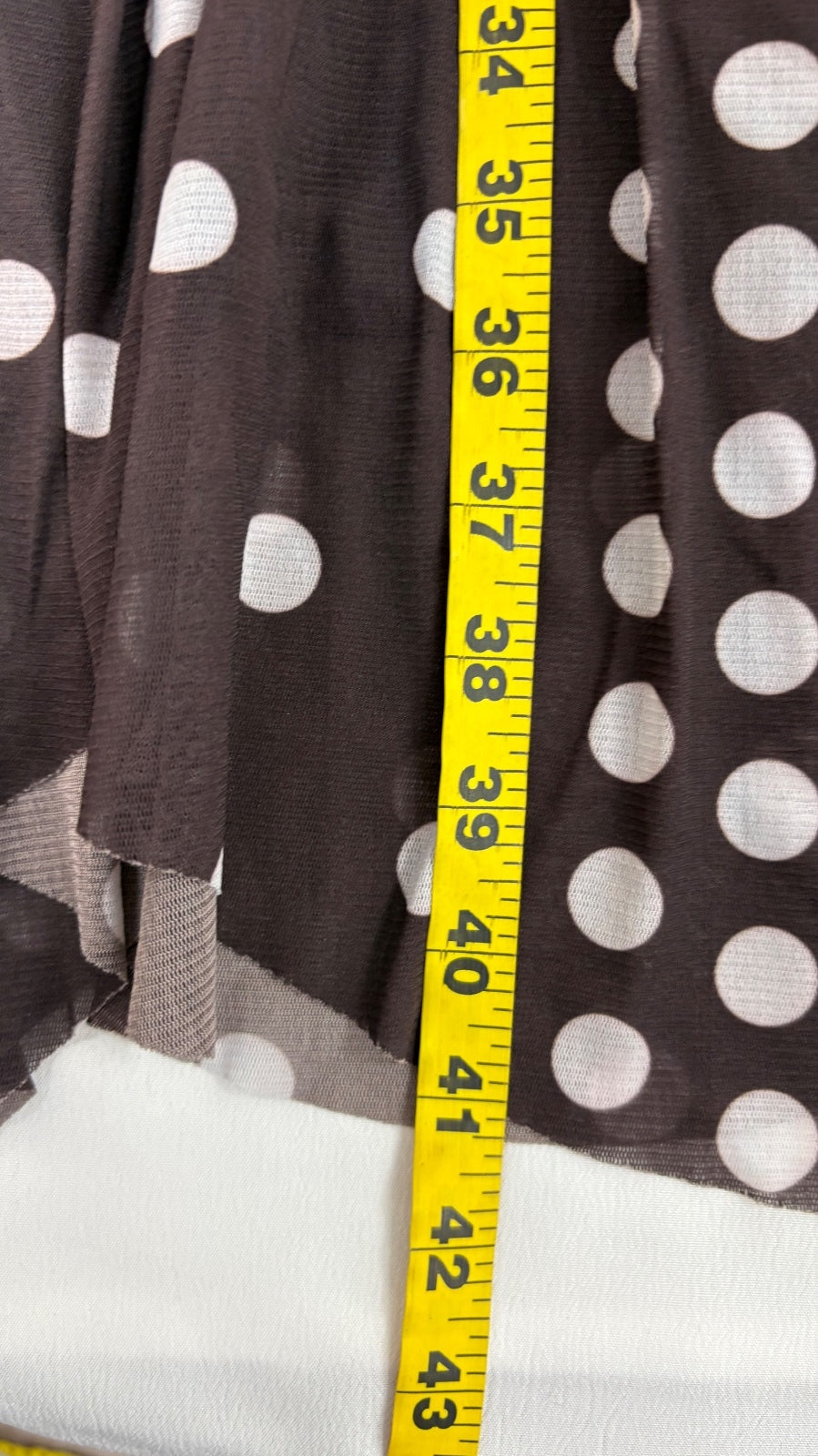 T Tahari Women's Sleeveless Polka Dot Midi Dress Size XS Preloved