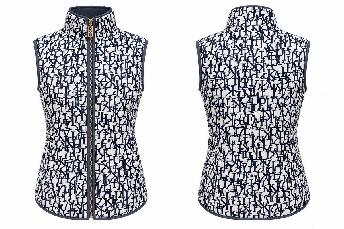 Jean Pierre Klifa Hunter Vest Reversible Quilted Vest Size S Preloved