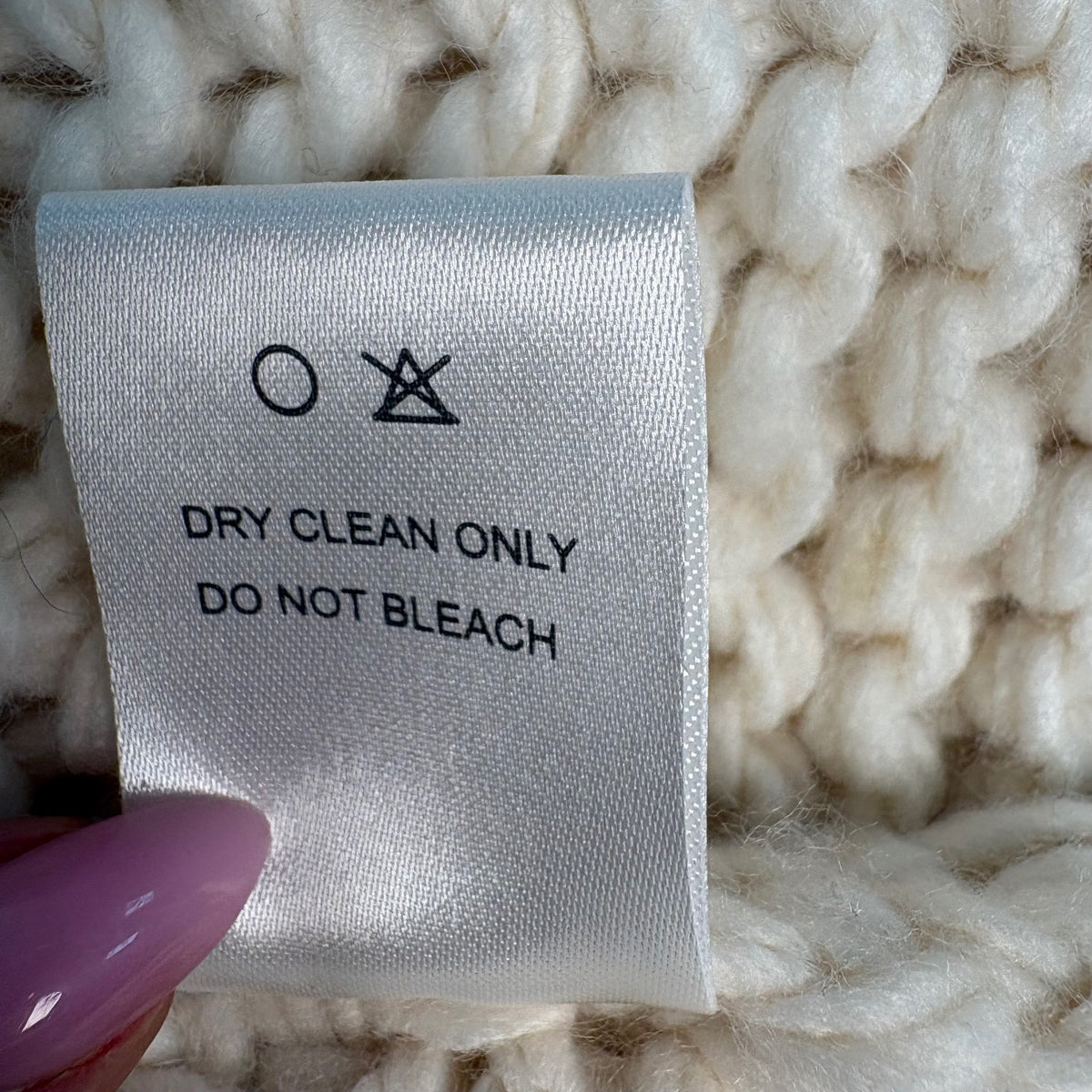 Chicwish Knit Your Love Cardigan in Ivory Size S/M NWOT