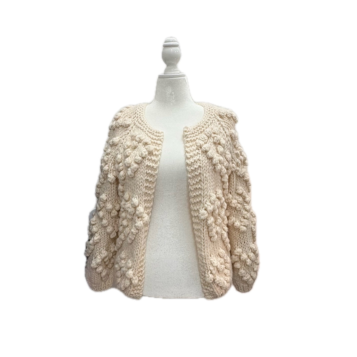 Chicwish Knit Your Love Cardigan in Ivory Size S/M NWOT