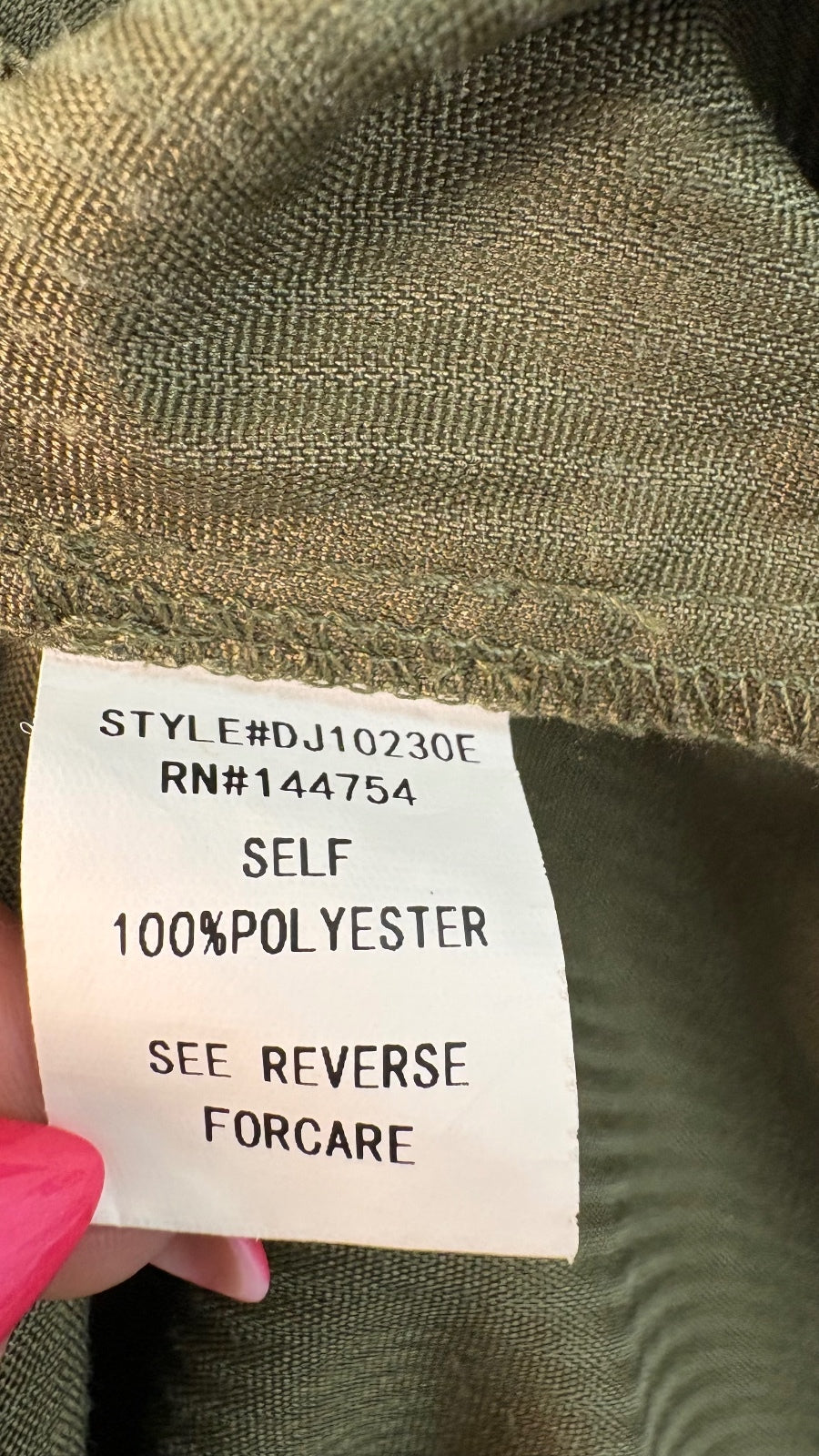 Women's Olive Green Corduroy Shirt Jacket Size S with Rock & Roll Back Design Preloved