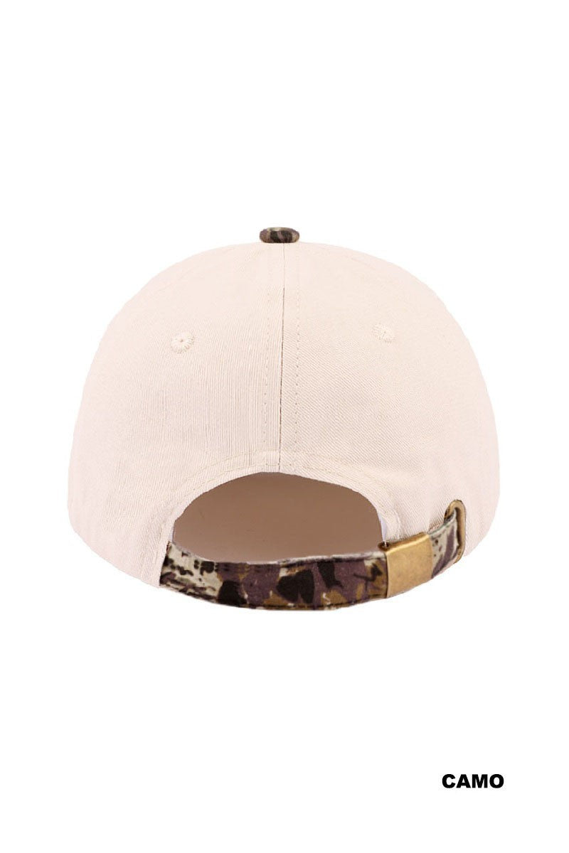 MOMMIN"  Two Tone Canvas Cotton Trucker Cap