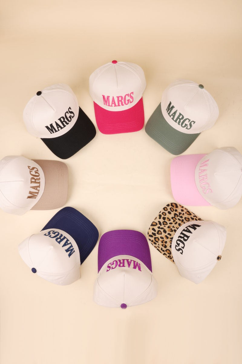 MARGS - Two -Tone Canvas Cotton Trucker Cap