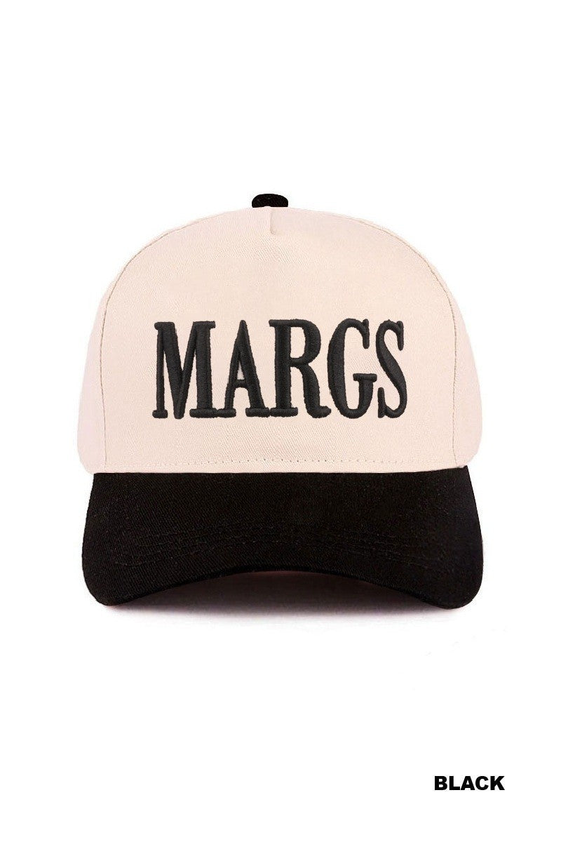 MARGS - Two -Tone Canvas Cotton Trucker Cap